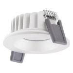 Voordeelpak 4x Ledvance LED Spot Air Fix Aluminium Wit 6W 510lm 36D - 930 Warm Wit | Zaagmaat 68mm - IP65 - Beste Kleurweergave - Dimbaar