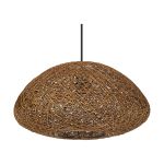 Ledvance Decor Papier Drop Papier/Staal Pendelarmatuur Beige | Geschikt voor E27