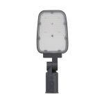 Ledvance LED Straatverlichting Area Value Klein Aluminium Grijs 45W 6075lm 160x58D - 740 Koel Wit | IP66 - Symmetrisch
