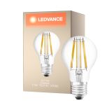 Ledvance Classic LED E27 Peer Filament Helder 11W 1521lm - 827 Zeer Warm Wit | Dimbaar - Vervangt 100W