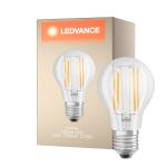 Ledvance Classic LED E27 Peer Filament Helder 7.5W 1055lm - 827 Zeer Warm Wit | Dimbaar - Vervangt 75W