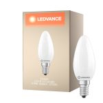 Ledvance Classic LED E14 Kaars Mat 5.9W 806lm - 827 Zeer Warm Wit | Dimbaar - Vervangt 60W