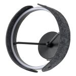 Ledvance Decor Curve Felt Wandlamp Grijs 20W 530lm - 830 Warm Wit