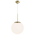 Nordlux Grant Pendelarmatuur Glas Goud | Geschikt voor E27