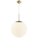Nordlux Grant Pendelarmatuur Glas Goud | Geschikt voor E27