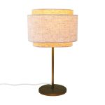 DFTP by Nordlux Takai Tafellamp Beige | Geschikt voor E27