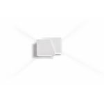 Emibig Wandlamp Frost Staal Wit | Geschikt voor 1x G9 - Max 8W