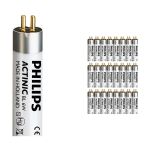 Voordeelpak 25x Philips MASTER Actinic BL T5 Short 6W - Ultraviolet | 21cm