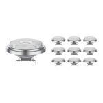 Voordeelpak 10x Noxion LED Spot G53 AR111 7.4W 450lm 40D - 927 Zeer Warm Wit | Beste Kleurweergave - Dimbaar - Vervangt 50W
