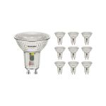 Voordeelpak 10x Noxion LED Spot GU10 PAR16 5.5W 560lm 36D - 830 Warm Wit | Vervangt 75W