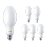 Voordeelpak 6x Philips TrueForce Core LED E27 HPL/SON Mat 18W 3000lm 300D - 830 Warm Wit | Vervangt 80W