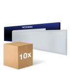 Voordeelpak 10x Noxion LED Paneel Ecowhite V4.0 28W 3360lm - 830-840-865 CCT | 120x30cm - UGR <19