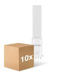 Voordeelpak 10x Noxion Lucent PL-S LED  4.3W - 830 Warm Wit | 4-Pin - Vervangt 9W