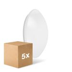 Voordeelpak 5x Ledvance LED Bulkhead Surface Circulair 400 Wit 24W 1920lm - 840 Koel Wit | 400mm - IP44 