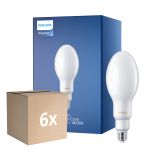 Voordeelpak 6x Philips TrueForce Core LED E27 HPL/SON Mat 36W 6000lm 300D - 840 Koel Wit | Vervangt 125W