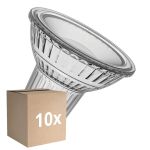 Voordeelpak 10x Ledvance LED Spot GU10 PAR16 6.9W 650lm 120D - 940 Koel Wit | Beste Kleurweergave - Dimbaar - Vervangt 80W