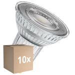 Voordeelpak 10x Ledvance LED Spot GU10 PAR16 2.4W 230lm 36D - 940 Koel Wit | Beste Kleurweergave - Dimbaar - Vervangt 35W