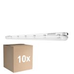 Voordeelpak 10x Ledvance LED Waterdichte Montagebalk Vochtbestendig 46W 6400lm - 840 Koel Wit | 150cm