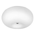 Eglo Plafondlamp Optica Staal Satijn Nikkel | Geschikt voor 2x E27