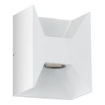 Eglo Wandlamp Morino Buitenverlichting Aluminium Wit Up & Down 5W 460lm - 830 Warm Wit