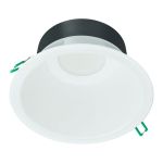 Philips LED Downlight Coreline DN142B Aluminium Wit 10.7W 1200lm 60D - 840 Koel Wit | Zaagmaat 155mm - IP20 - Dimbaar