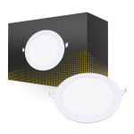 Bright Choice LED Downlight UltraSlim 15W 1200lm 110D - 840 Koel Wit | 190mm - Zaagmaat 175mm