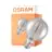Osram Vintage 1906 LED E27 Globe Filament Smokey 95mm 3.4W 100lm - 818 Zeer Warm Wit