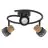 Ledvance LED Decor Spot Cork Staal Spiraal Zwart 10W 690lm - 827 Zeer Warm Wit | Dimbaar