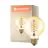 Ledvance Vintage 1906 LED E27 Globe Goud 4.8W 420lm - 822 Zeer Warm Wit | Dimbaar - Vervangt 37W