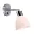 Nordlux Ray Wandlamp Metaal en Glas Chroom | Geschikt voor E14