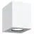 Nordlux Canto Kubi 2 Wandlamp Aluminium Wit Up & Down - 10.6W 500lm - 830 Warm Wit | IP44
