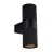 Nordlux Kyklop Wandlamp Aluminium Zwart Up & Down | Geschikt voor 2x GU10