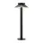 Nordlux Solar Sokkel Lamp Justina Metaal Zwart 5W 400lm - 830 Warm Wit | Bewegings- en Lichtsensor