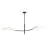 Emibig Plafondlamp Lotus Staal Zwart | Geschikt voor 2x E14 - Max 10W