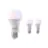Voordeelpak 3x Calex Smart Tuya Wifi E27 Peer 8.5W 806lm - 822-840 Afstembaar Wit | RGBW - Dimbaar - Vervangt 60W