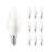 Voordeelpak 10x Philips Corepro LED Kaars E14 Mat 7W 806lm – 827 Zeer Warm Wit – Vervangt 60W
