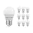 Voordeelpak 10x Noxion Lucent Lustre LED E27 Kogel Mat 2.5W 250lm - 827 Zeer Warm Wit | Vervangt 25W