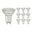 Voordeelpak 10x Noxion LED Spot GU10 PAR16 4W 345lm 36D - 827 Zeer Warm Wit | Dimbaar - Vervangt 50W