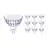 Voordeelpak 10x Philips Master Value LED Spot GU5.3 MR16 5.8W 450lm 36D - 927 Zeer Warm Wit | Beste Kleurweergave - Dimbaar - Vervangt 35W