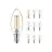 Voordeelpak 10x Philips MASTER Value LED Kaars E14 Filament Helder 3.4W 470lm - 927 | Beste Kleurweergave - Dimbaar – Vervangt 40W