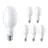 Voordeelpak 6x Philips TrueForce Core LED E27 HPL/SON Mat 18W 3000lm 300D - 830 Warm Wit | Vervangt 80W
