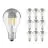 Voordeelpak 10x Ledvance  Classic LED E27 Peer Filament Spiegel 6.5W 650lm - 827 Zeer Warm Wit | Vervangt 50W