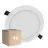 Voordeelpak 4x Ledvance Downlight Slim Alu Wit 16W 1600lm 90D - 830 Warm Wit | Zaagmaat 175mm - IP44 