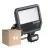 Voordeelpak 4x Ledvance LED Floodlight Aluminium Zwart 41W 5500lm 100D - 830 Warm Wit | IP65 - Bewegings- En Lichtsensor - Symmetrisch