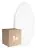 Voordeelpak 5x Ledvance LED Bulkhead Surface CIRCULAR 500 PS Staal Wit 42W 3500lm - 830 Warm Wit | IP44