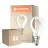 Voordeelpak 6x Osram Classic LED E14 Kogel Filament Helder 5.9W 806lm - 827 Zeer Warm Wit | Dimbaar - Vervangt 60W