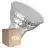 Voordeelpak 10x Ledvance LED Spot GU10 PAR16 3.7W 350lm 36D - 927 Zeer Warm Wit | Beste Kleurweergave - Dimbaar - Vervangt 50W