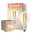 Voordeelpak 10x Ledvance Classic LED E27 Peer Filament Helder 11W 1521lm - 827 Zeer Warm Wit | Vervangt 100W