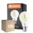 Voordeelpak 10x Ledvance Classic Performance LED Lamp B22d Peer Filament Helder 6.5W 806lm - 827 Zeer Warm Wit | Vervangt 60W