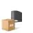 Voordeelpak 4x D'Lite Wandlamp Vossem Zwart | IP54 - Geschikt Voor 1x GU10